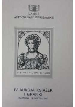 IV Aukcja książek i grafiki