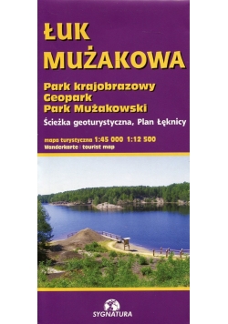 Łuk Mużakowa mapa turystyczna 1:45 000