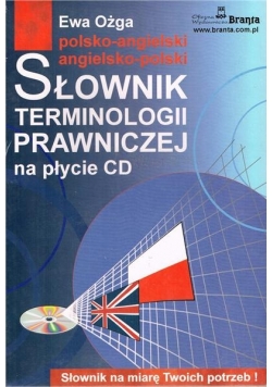 Słownik terminologii prawniczej na płycie CD Nowa