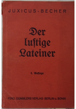 Der lustige Lateiner, 1931 r.