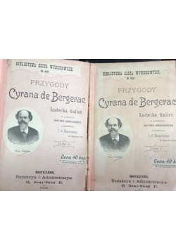 Przygody Cyrana de Bergerac, Tom I-II, 1898 r.