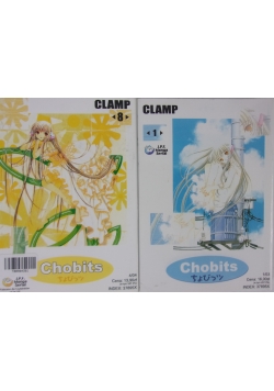Manga Chobits cz. 1 i 8 - zestaw 2 książek