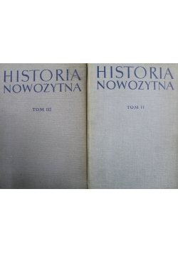 Historia Nowożytna 2 Tomy