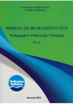 Przegląd humanistyczny, Nr. 6