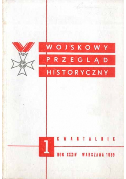 Wojskowy przegląd historyczny nr 1