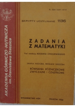 Zadania z matematyki