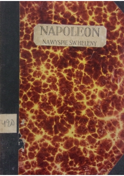 Napoleon na wyspie Św. Heleny, 1912 r.