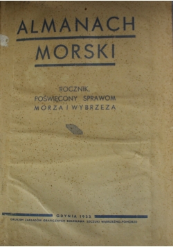 Almanach morski 1933 r.