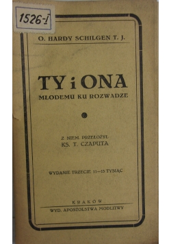 Ty i Ona młodemu ku rozwadze