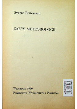 Zarys meteorologii