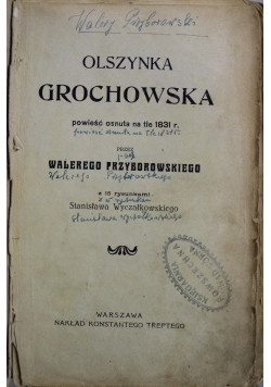 Olszynka Grochowska 1920 r