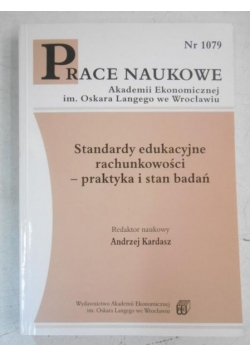 Standardy edukacyjne rachunkowości-praktyka i stan badań
