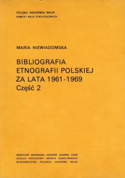 Bibliografia etnografii polskiej część 2