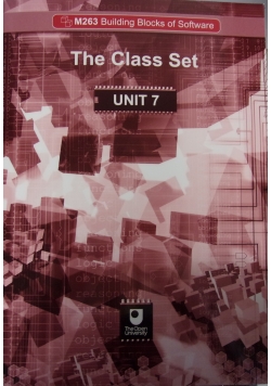 The Class Set,Unit 7