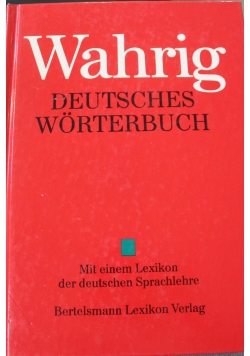 Wahrig Deutsches Worterbuch