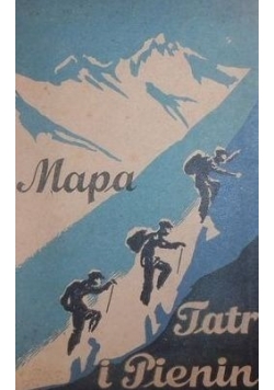 Mapa Tatr i Pienin