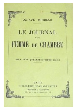 Le Journal d une Femme de Chambre, 1922 r.