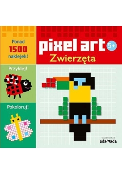 Pixel art. Zwierzęta