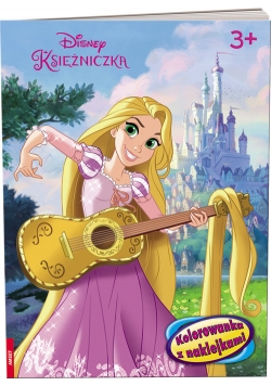 Disney Księżniczka Kolorowanka z naklejkami