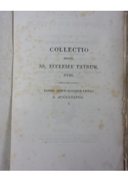 Collection selecta ss. ecclesiae patrum, 1836 r.