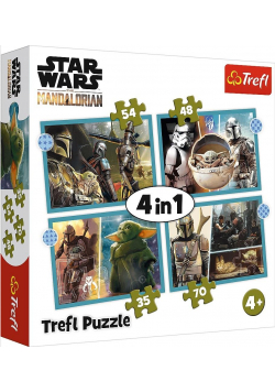 Puzzle 4w1 Mandalorian TREFL