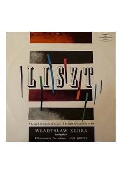 Liszt i Koncert Fortepianowy Es-Dur, płyta winylowa