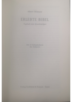 Erlebte Bibel