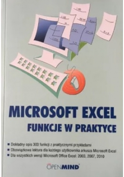 Microsoft Excel funkcje w praktyce