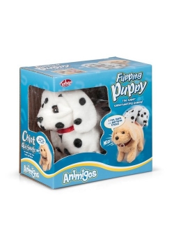 Obrotowy Dalmatyńczyk Flipping Puppy Dalmatian