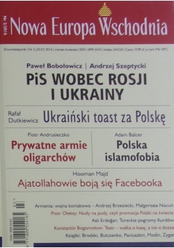 Dwumiesięcznik Nowa Europa Wschodnia, Nr 2/2016