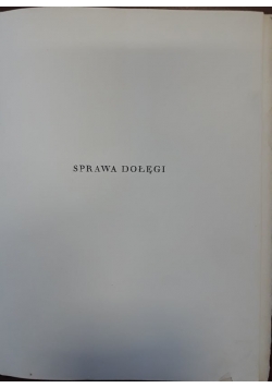 Sprawa Dołęgi, tom 2, 1932 r.