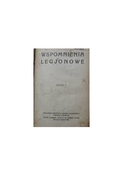 Wspomnienie legjonowe, 1924r.
