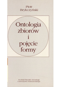 Ontologia zbiorów i pojęcie formy