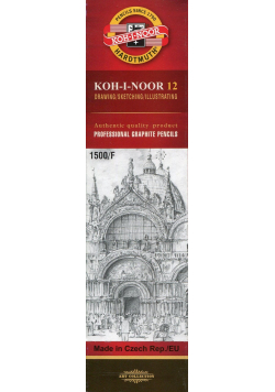 Ołówek grafitowy 1500/F 12 sztuk