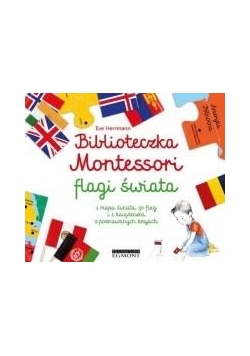 Biblioteczka Montessori. Flagi świata