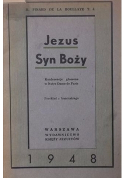 Jezus Syn Boży 1948 r.