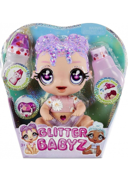 Glitter Babyz Doll - Lila Wildboom