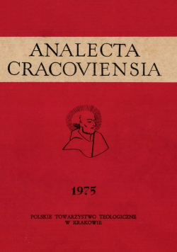 Analecta Cracoviensia VII