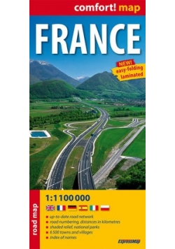 France road map 1:1 100 000, Nowa