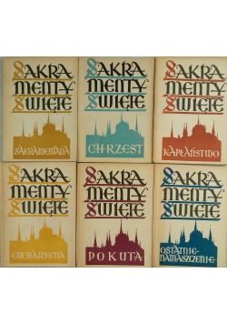 Sakramenty Święte, Zestaw 6 książek