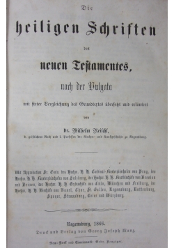 Die heiliger Schriften ,1866r.