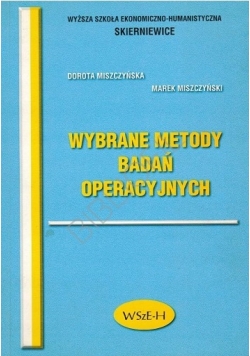 Wybrane metody badań operacyjnych