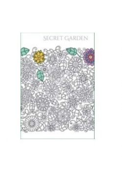Zeszyt A5/60K linia 1091 Secret garden (10szt)
