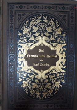 Aus fremde und heimat, 1886 r.