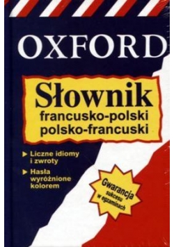 Słownik Fra-Pol-Fra w.2014 Oxford DELTA