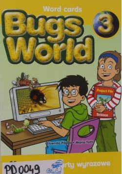 Bugs World 3. Word Cards. Karty wyrazowe