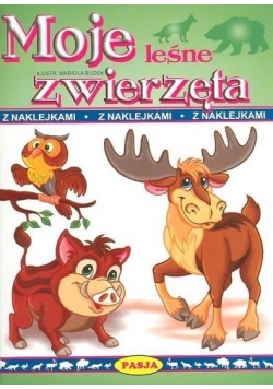 Moje Leśne zwierzęta z naklejkami