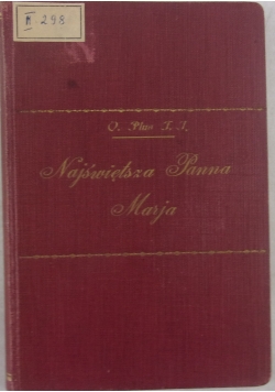 Najświętsza Panna Maryja, 1934 r.