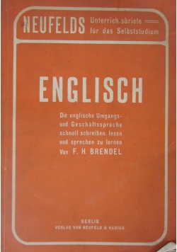 Englisch, 1925 r.