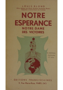 Notre esperance